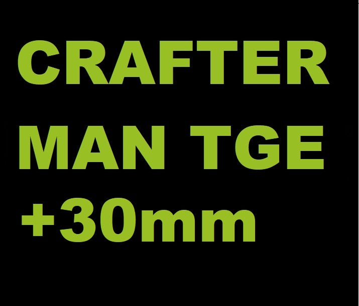 VW CRAFTER/ MAN TGE 4WD & 2WD +30mm Höherlegungskit inkl. Teilegutachten Deutschland - Österreich - Schweiz