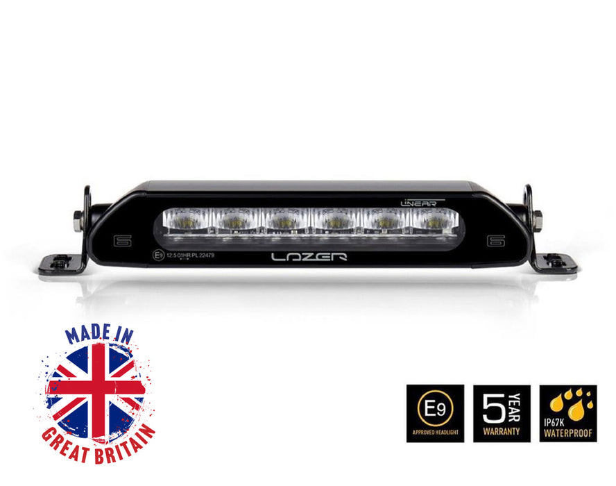 LAZER LAMPS LINEAR-6 ELITE SCHWARZ