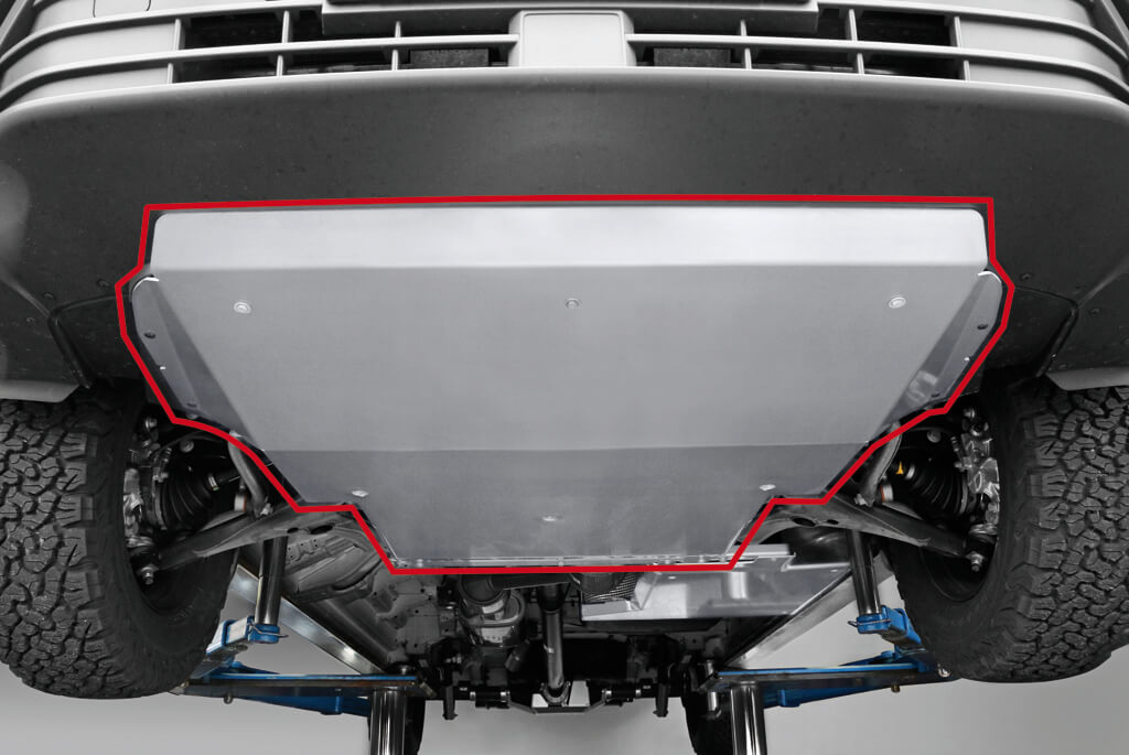 VW CRAFTER & MAN TGE 2017+ Unterfahrschutz MAMMUT für Motor+Getriebe + AdBlue®-Tank