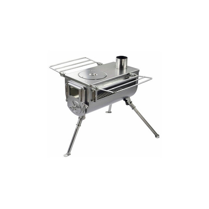 Winnerwell Zeltofen und Campingkocher Woodlander Double View M