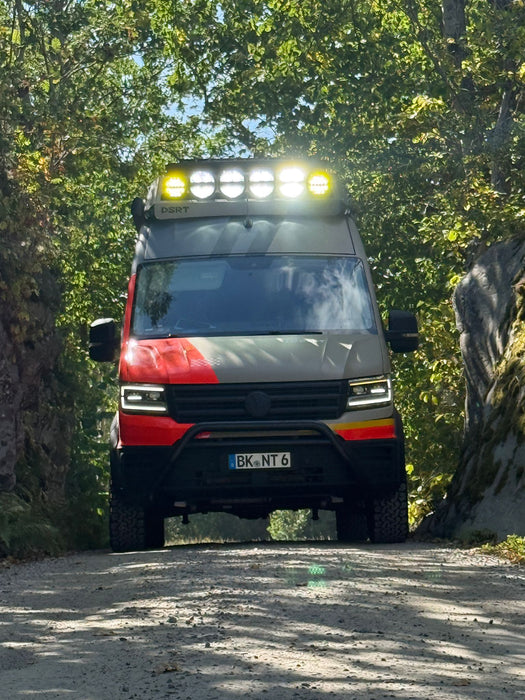 Dachträgersystem für VW Grand California & MAN TGE Knaus BoxDrive / 680 | 120kg Dynamische Last & 150kg Statische Last – bei nur 46kg Eigengewicht