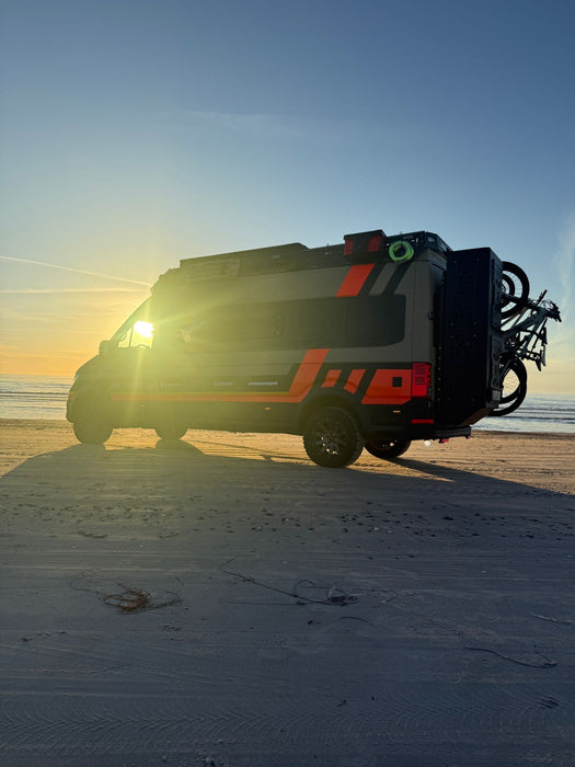 Dachträgersystem für VW Grand California & MAN TGE Knaus BoxDrive / 680 | 120kg Dynamische Last & 150kg Statische Last – bei nur 46kg Eigengewicht