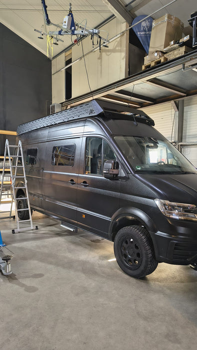 Dachträgersystem für VW Grand California & MAN TGE Knaus BoxDrive / 680 | 120kg Dynamische Last & 150kg Statische Last – bei nur 46kg Eigengewicht