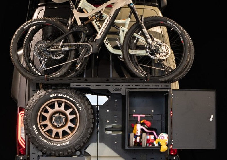DSRT Bike-Rack Deine Fahrräder und Zubehör in perfekter Kombination. V — Crafter-Gen2
