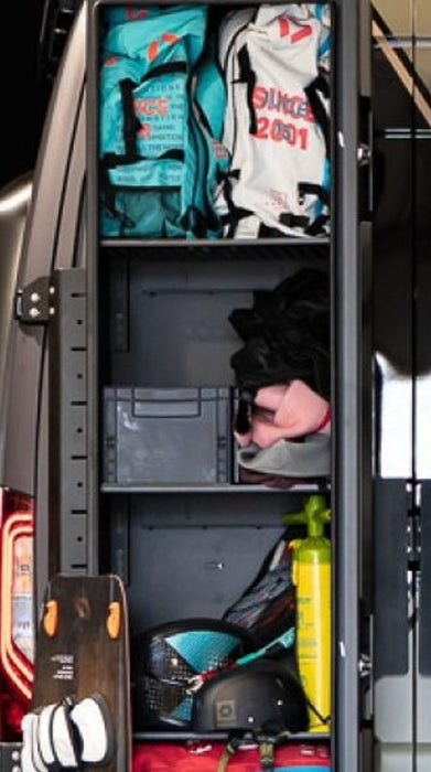 DSRT Storage Einlegeboden für mehr Ordnung und Organisation in deinen Storage Boxen VW CRAFTER & MAN TGE