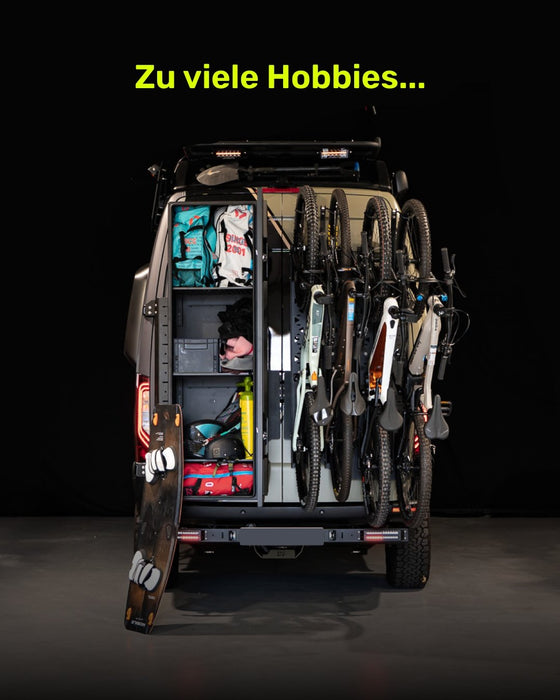 DSRT Modularer Bike - Lift für zwei Bikes VW CRAFTER & MAN TGE