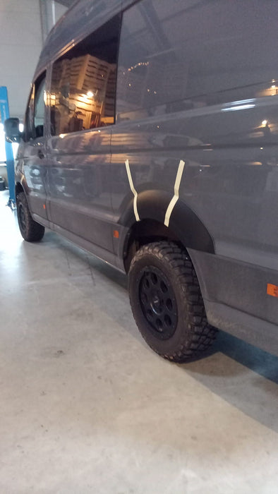 VW CRAFTER & MAN TGE Radlaufverbreiterungen Extrem — Crafter-Gen2