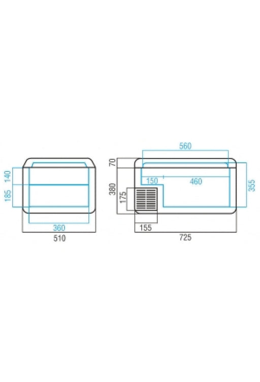Kompressor Kühlbox WEMO 65 — Crafter-Gen2