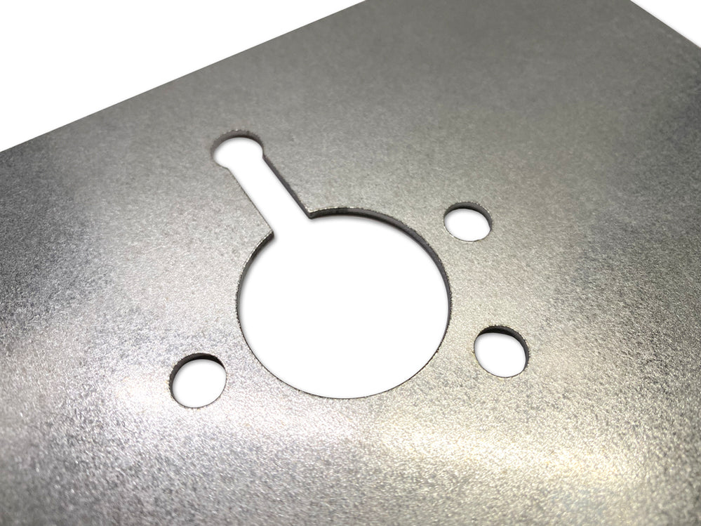 60mm Dieselheizung Montageplatte Edelstahl - Für Eberspacher & Webasto