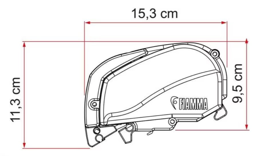 fiamma markise schmieren Fiamma F80s Markise in verschiedenen Längen Gehäuse schwarz / Tuch Roy — Crafter-Gen2