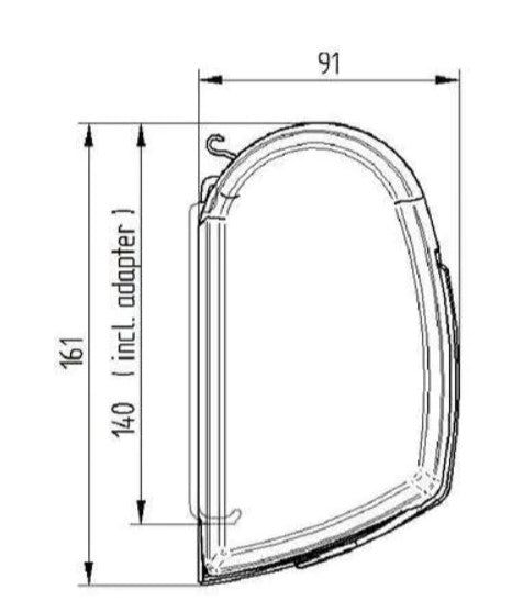 Thule Omnistor 5200 Markise in verschiedenen Längen Gehäuse anthrazit — Crafter-Gen2