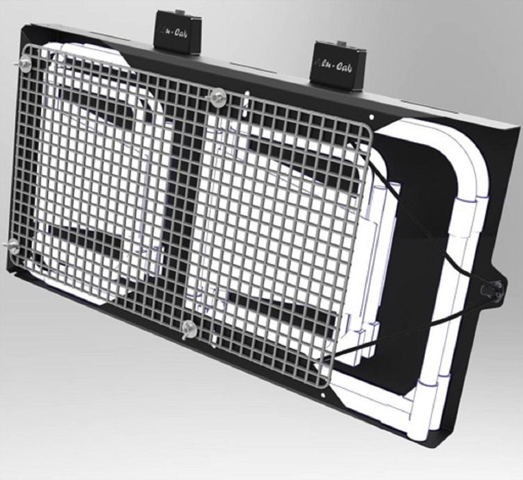 Alu-Cab Sing. Chair Carrier, Recov Grid, Exc. Chairs Sitzhalterung Für 2 Stühle